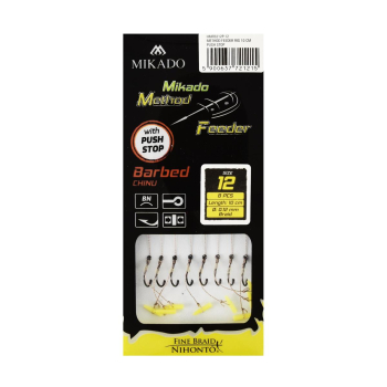 Haki Mikado MF. przypon push stop  r.12 op 8szt