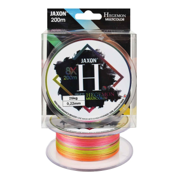 Plecionka Jaxon Hegemon 8X multicolor 0.22mm 200m