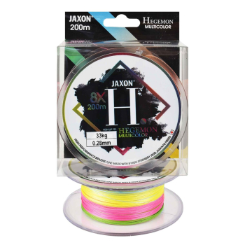 Plecionka Jaxon Hegemon 8X multicolor 0.28mm 200m