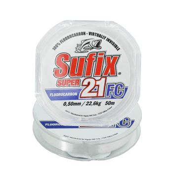 Fluorocarbon Sufix Super 21 clear 0,50 mm 50 m