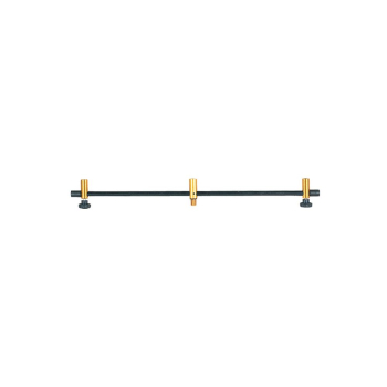 Poprzeczka gwintowana 40cm - 2 nasadki gwintowane