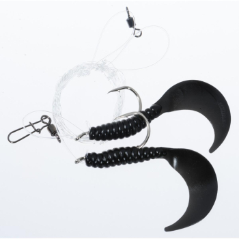 Zestaw Jaxon twister czarny 70mm (5)