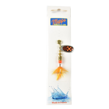 Błystka Mepps Black F.Mouche srebrn/czer.2 4,5g(3)