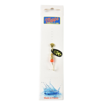 Błystka Mepps Black Fury czarna/chartre.1 3,5g(3)