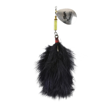 Błystka Mepps Giant Marabou srebrny/czarny 40g