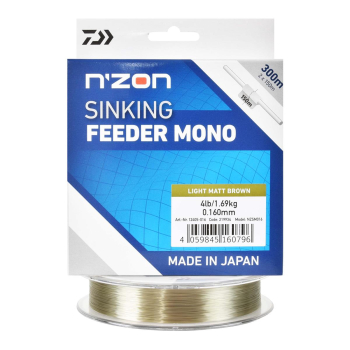 Żyłka Daiwa N'Zon Sinking Feeder Mono 0,16mm 300m
