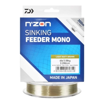 Żyłka Daiwa N'Zon Sinking Feeder Mono 0,20mm 300m