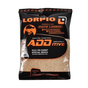 Dodatek zanęt. Lorpio klej specjal rzeka 600g