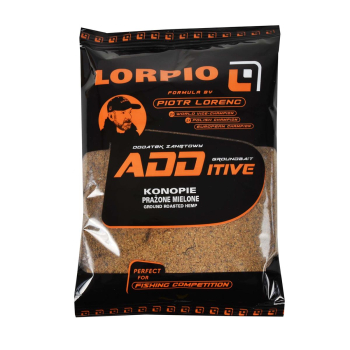 Dodatek zanęt. Lorpio konopie prażone mielone 600g