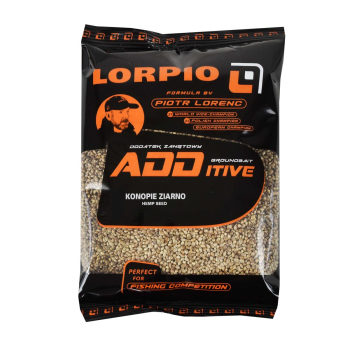Dodatek zanęt. Lorpio konopie ziarno 600g