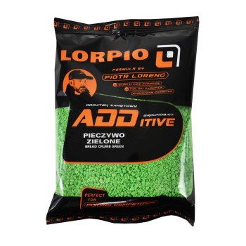 Dodatek zanęt. Lorpio pieczywo zielone 400g