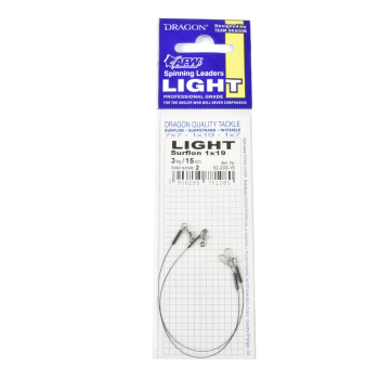 Przypon Dragon 1x19 Surflon Light 3kg15cm op.2szt+