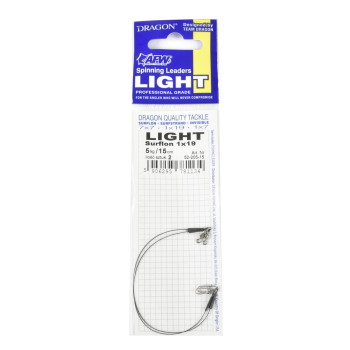 Przypon Dragon 1x19 Surflon Light 5kg15cm op.2szt+