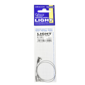 Przypon Dragon 1x19 Surflon Light 5kg20cm op.2szt+
