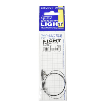 Przypon Dragon 1x19 Surflon Light 5kg30cm op.2szt+