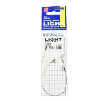 Przypon Dragon 1x7 Surflon Light 5kg 20cm op.2szt+