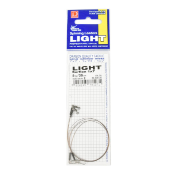 Przypon Dragon 1x7 Surflon Light 5kg 35cm op.2szt+