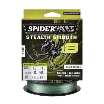 Plecionka Spiderwire SS8 Moss Green 0.07mm/150m#