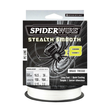 Plecionka Spiderwire SS8 Translucent 0.15mm/150m