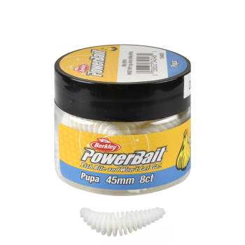 Przynęta Berkley Powerbait Pupa 45mm milky white