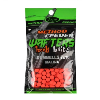 Lorpio Dumbells wafters 7x10mm malina 20g+