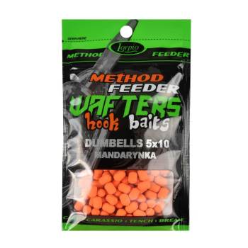Lorpio Dumbells wafters 5x10mm mandarynka 20g+
