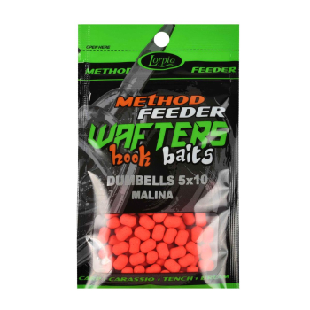 Lorpio Dumbells wafters 5x10mm malina 20g+