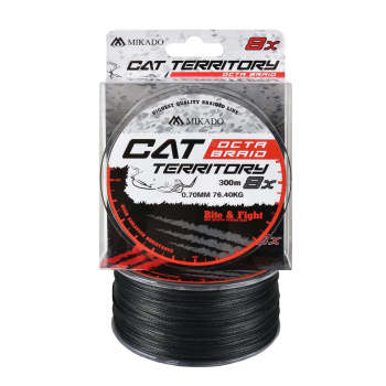 Plecionka Mikado Cat Terr.Octa B.0.70mm 300m ziel.