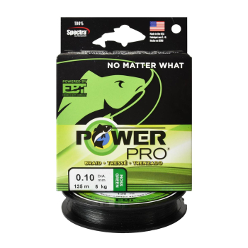 Plecionka Power Pro Moss Green 0,10 mm 135 m#