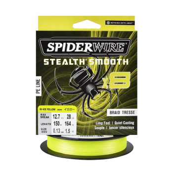 Plecionka Spiderwire SS8 Yellow 0.13mm/150m#