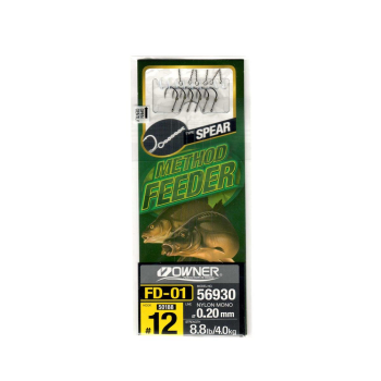 Haczyki Owner FD01/12 z przyponami (5)