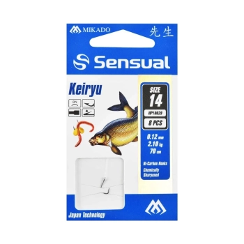 Haki Mikado z przyponem Keiryu r14 op8szt