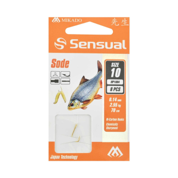 Haki Mikado z przyponem Sode r10 op8szt (5)