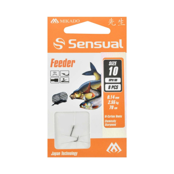 Haki Mikado z przyponem Feeder r10 op8szt (5)