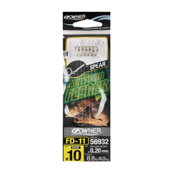 Haczyki Owner FD11/10 z przyponami (5)