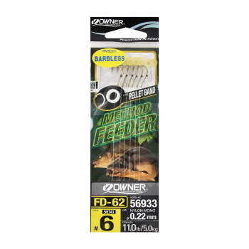Haczyki Owner FD62/06 z przyponami (5)