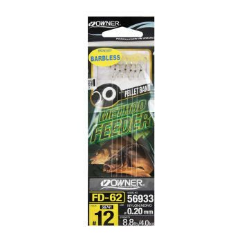 Haczyki Owner FD62/12 z przyponami (5)