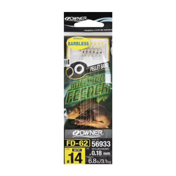 Haczyki Owner FD62/14 z przyponami (5)