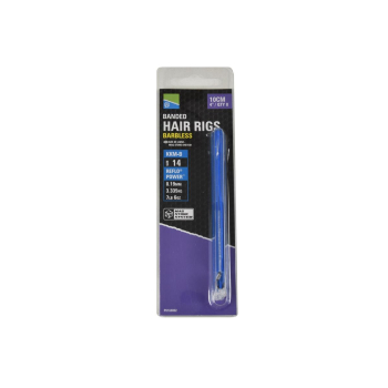 Haki banded z przyponem Preston KKM 10cm r.14