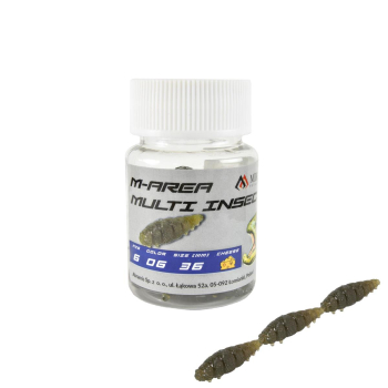 Przynęta Mikado M-Area M.Insect 3x36mm olive green