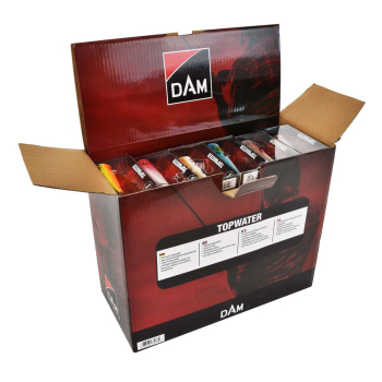Zestaw przynęt DAM lure box Topwater 60szt.*