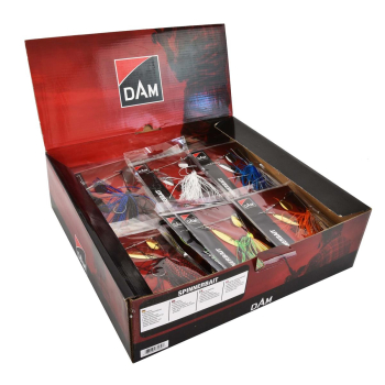 Zestaw przynęt DAM lure box Spinnerbait 60szt.*