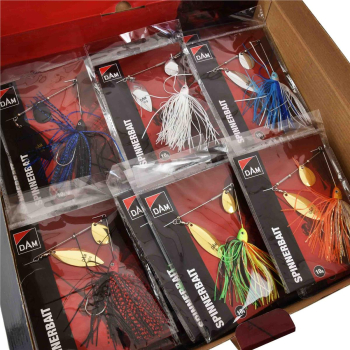Zestaw przynęt DAM lure box Spinnerbait 60szt.*-112023
