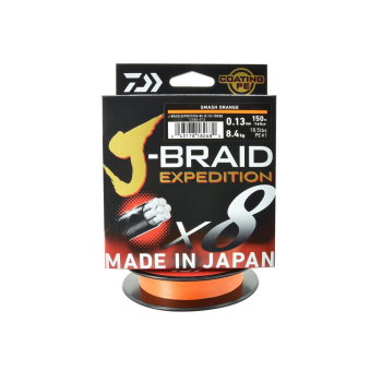 Plecionka Daiwa J-Braid Exped.X8E ora.0.13mm/150m