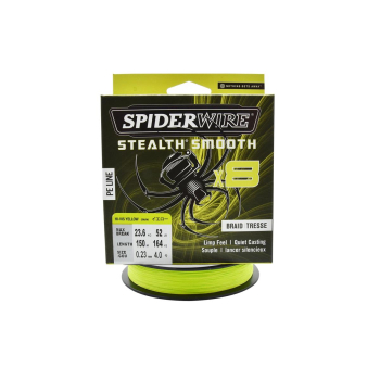 Plecionka Spiderwire SS8 Yellow 0.23mm/150m#