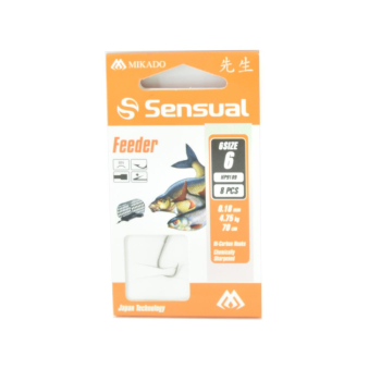 Haki Mikado z przyponem Feeder r6 op8szt (5)
