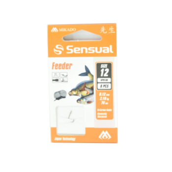 Haki Mikado z przyponem Feeder r12 op8szt (5)