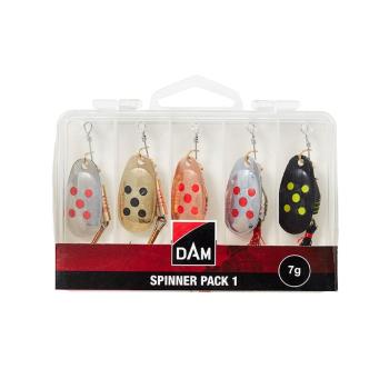 Zestaw błystek DAM Spinner Pack 1 opakowanie 5szt.