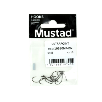 Haczyki Mustad Ultra Point 10550NP-BN rozm8 10szt