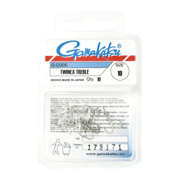 Kotwica Gamakatsu Twinex nr 10 nikiel /1szt (10)*-112922